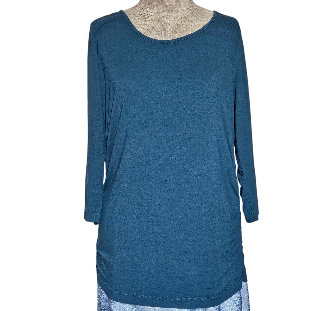Three Seasons Maternity Cotton Blend Tee Size Large